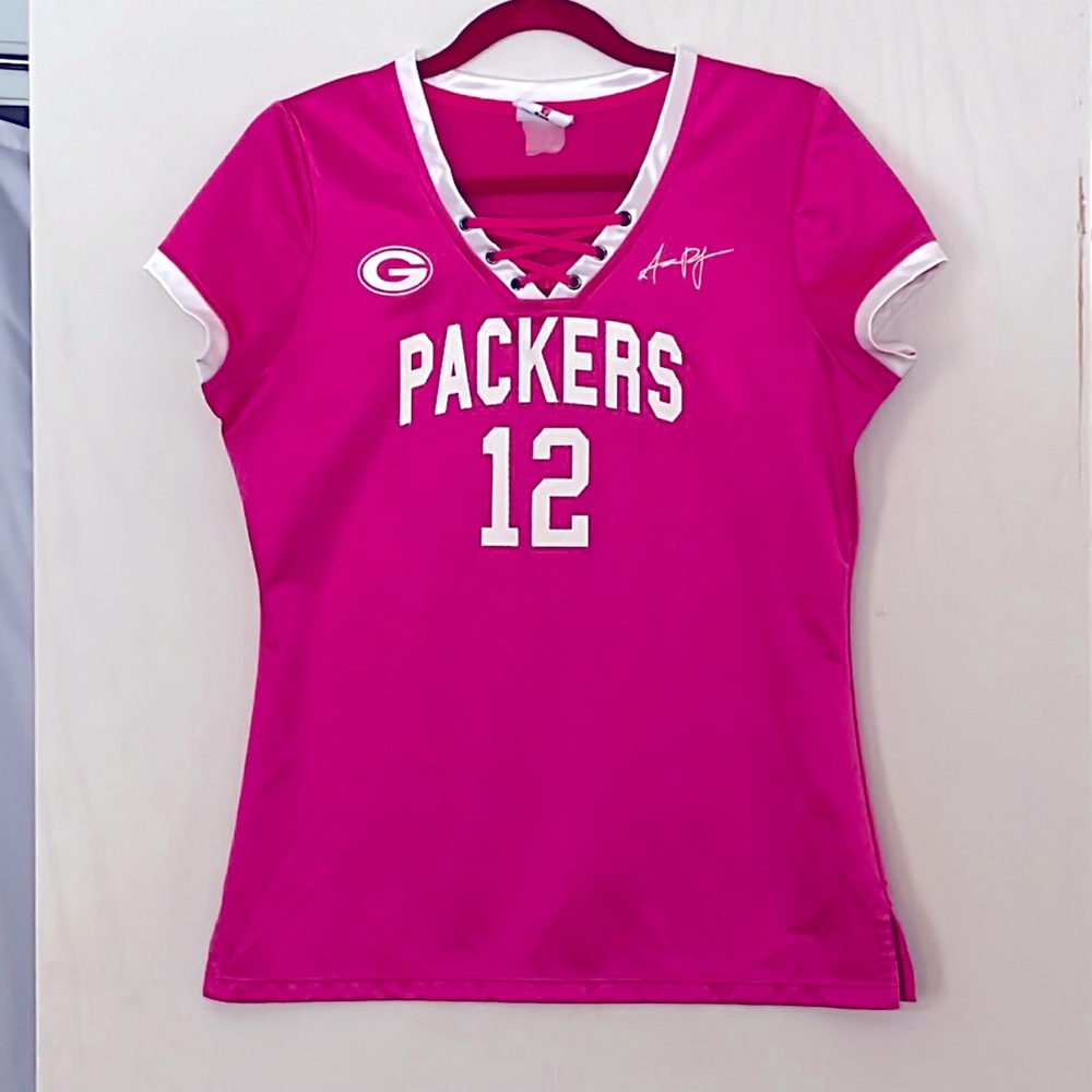 Green Bay Packers NFL Team Apparel Aaron Rodgers #12 Jersey M